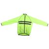 Reflective Jacket Breathable Cycling Coat Long Sleeves Polyester with Pockets for Outdoor L