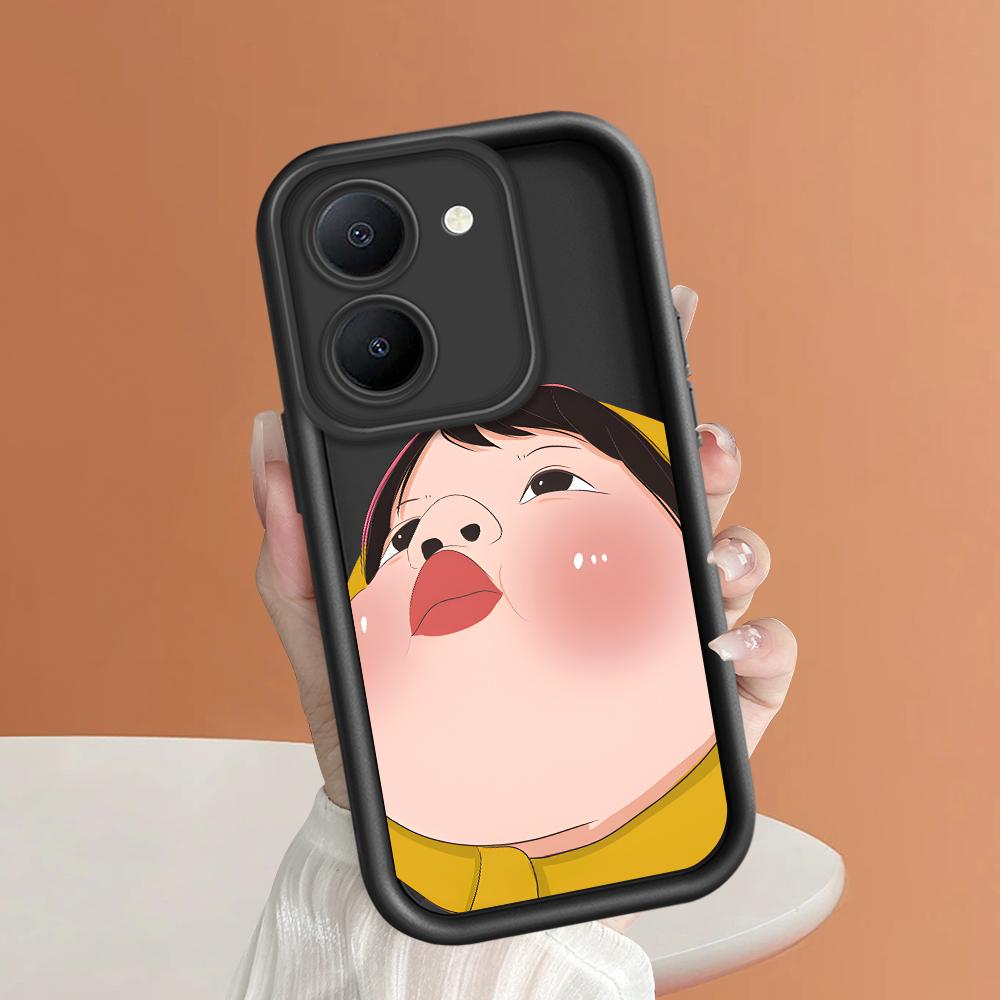 Coque de protection antichoc en silicone souple avec motif de dessin animé pour iPhone Infinix Tecno Vivo