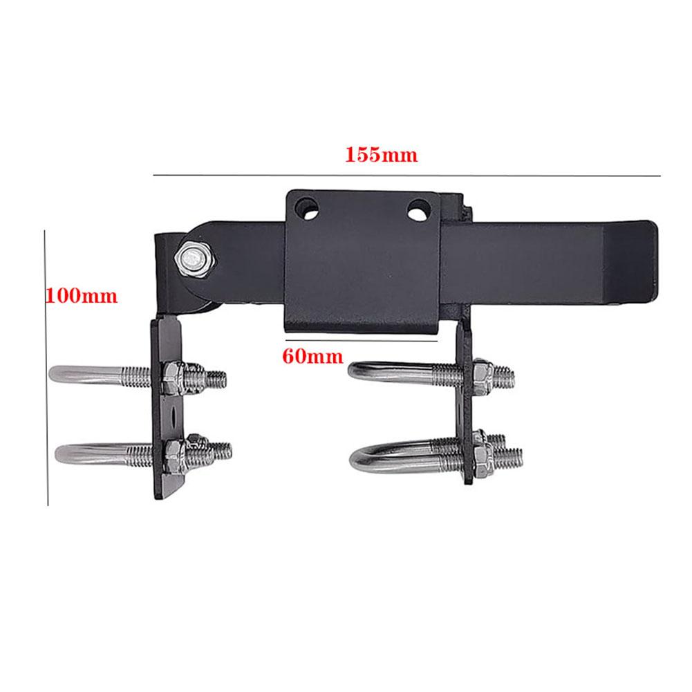 Chain-type Fence Gate Latch Chain Lock For 1.375-inch Door Frames Strong Arm Double Door Latch Lock Home Security Hardware