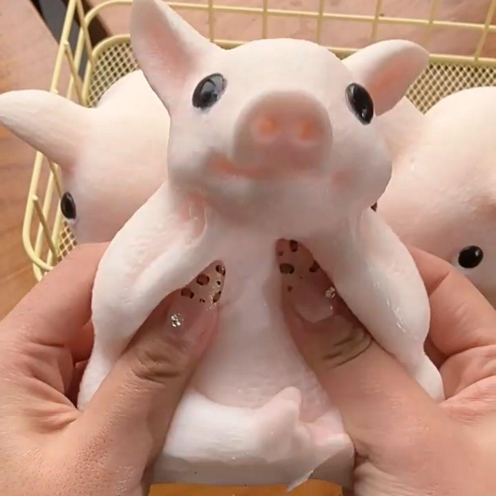 Slow Rebound Animal Piggy Squeeze Toy Animal Big Piggy Fidget Toy  Sensory Toys