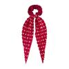 Hair Rope Dot Print Pleated Ribbon Hair Tie No Damage High Elasticity Ponytail Holder Lightweight Daily Hair Accessory
