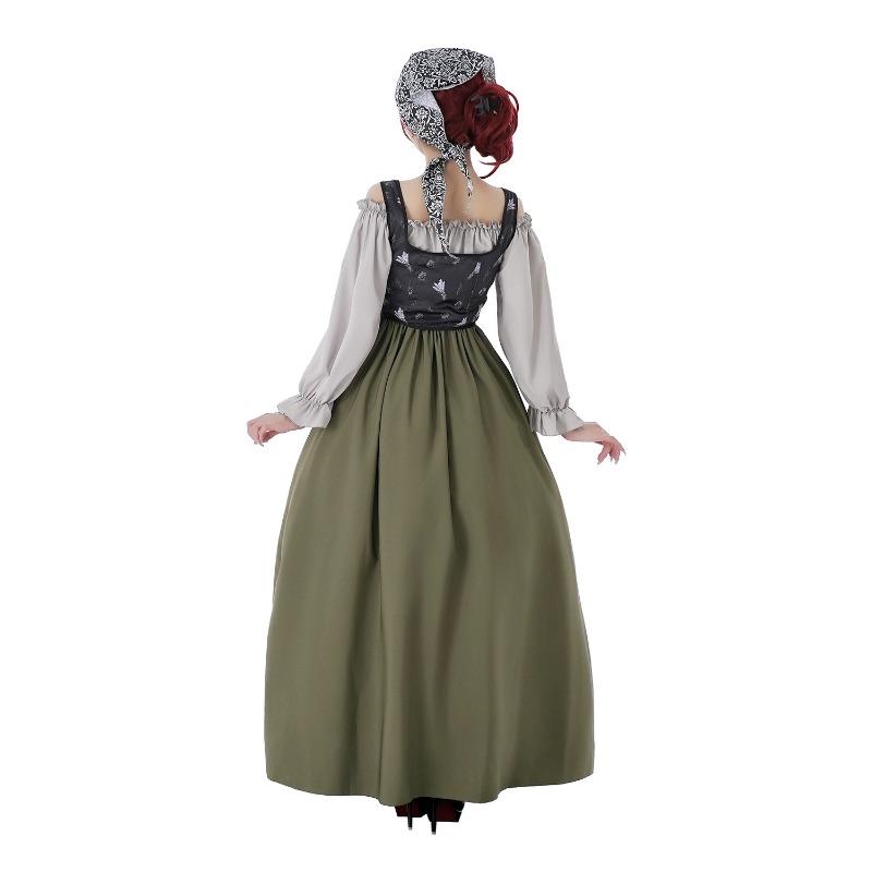 Medieval Renaissance Dress Oktoberfest Dress Performance Dress Court