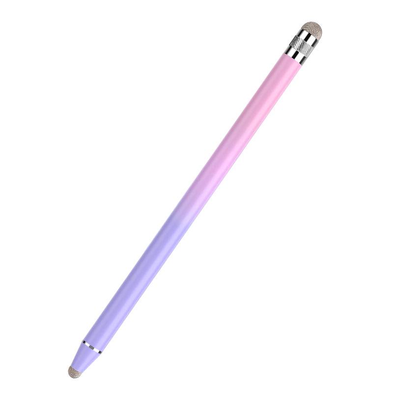 

Универсальный емкостный стилус с двойным наконечником и градиентной расцветкой для iPad, мобильных телефонов, планшетов - Совместим с Apple, Huawei