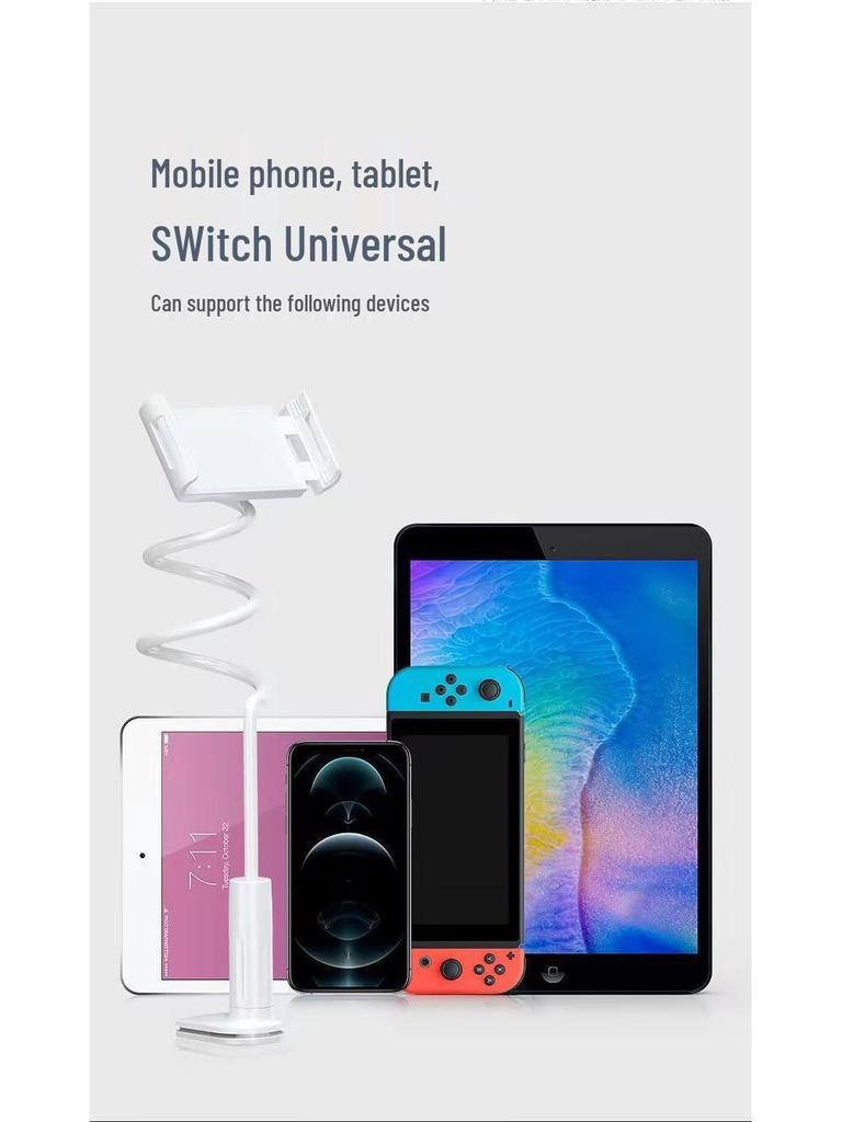 Verstellbarer Bett- & Tisch-Tablet-/Handy-Ständer für Live-Streaming