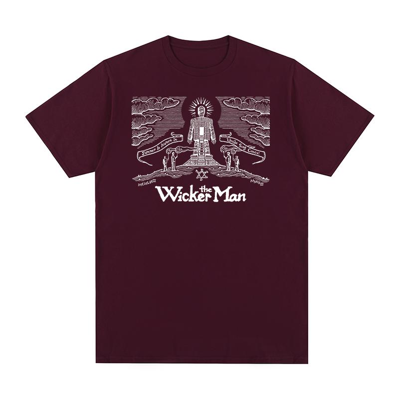 The Wicker Man Vintage Tshirt 70S Horror Movie Y2k Clothing Birthday Gift Cotton Men T Shirt New TEE TSHIRT Womens Tops
