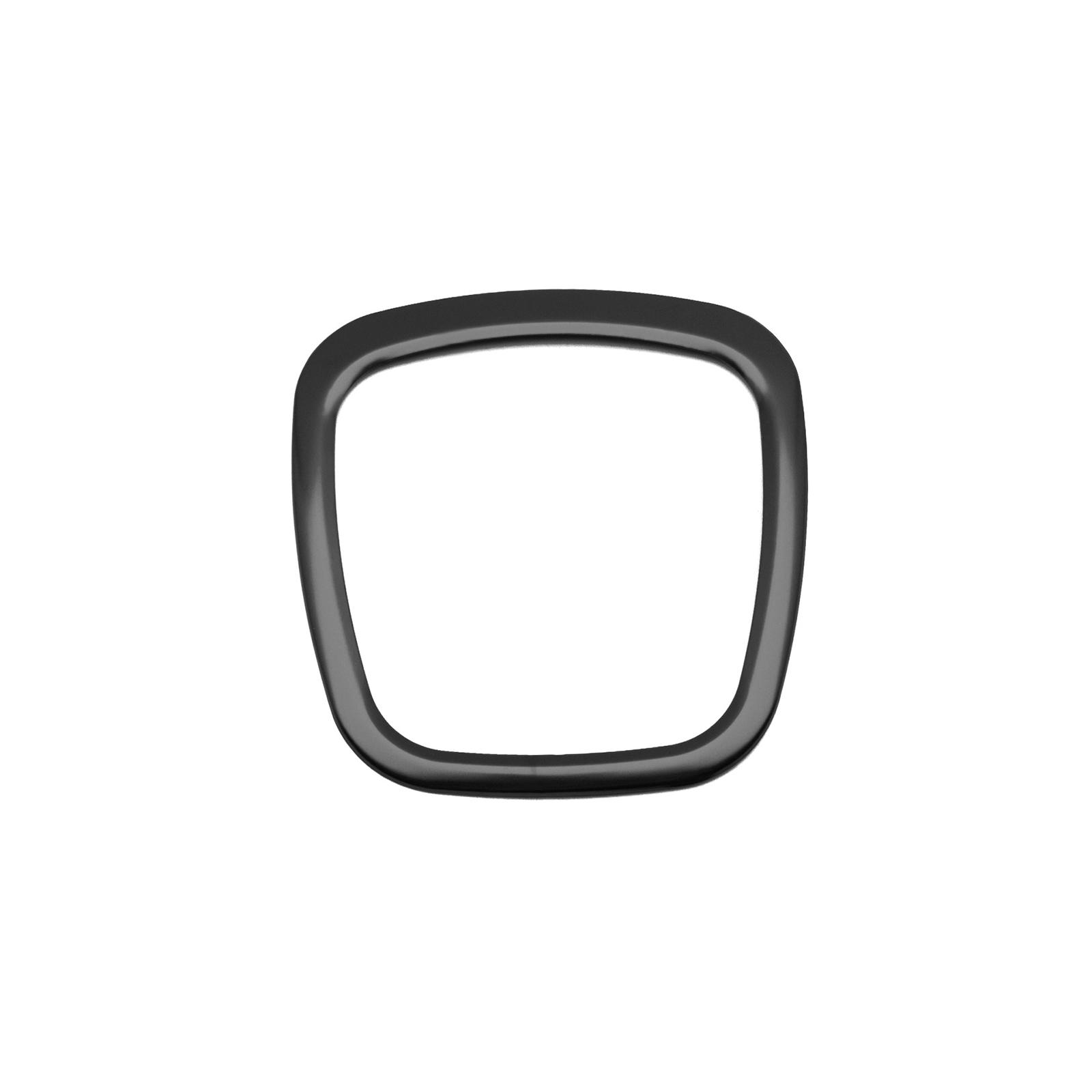 

Алюминиевая рамка украшения металлическая рамка наклейка украшение салона автомобиля легкая наклейка для квадратного руля чёрный