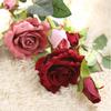 Kunstig Rose Blomster Klut Midtpunkt Håndverk Bryllupsfest Hjem Dekor