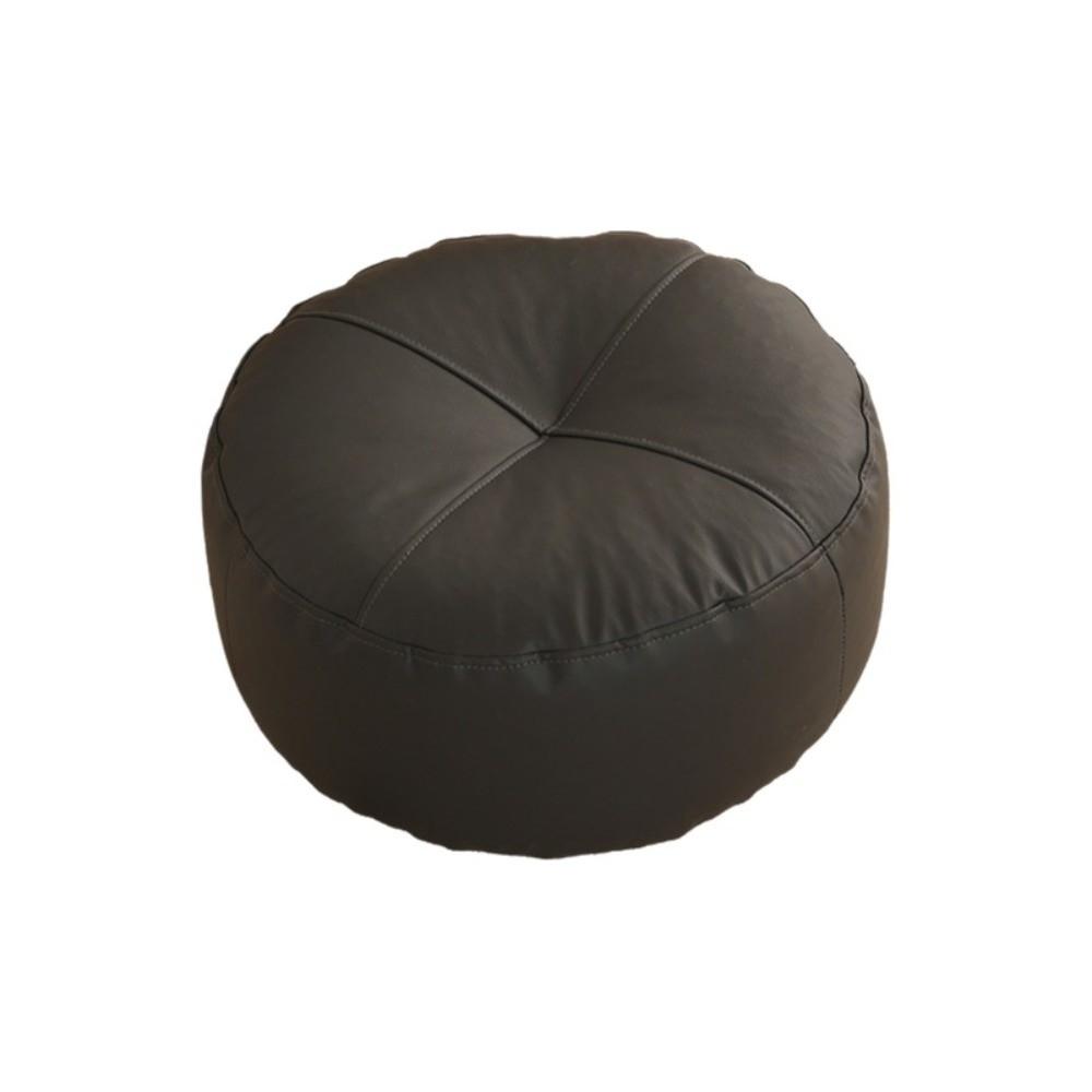 PU Leather Floor Cushion Square/Round Pouf Practical Tatami Sitting Mat  Bay Window
