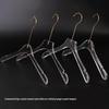 High-End Transparent Acrylic Clothing Hanger - Women's & Men's with Crystal Hook