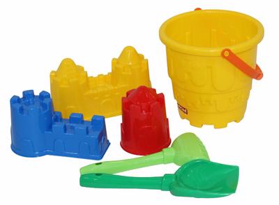 Wader Bucket Sand Set "Castle" 6 Elements 51776