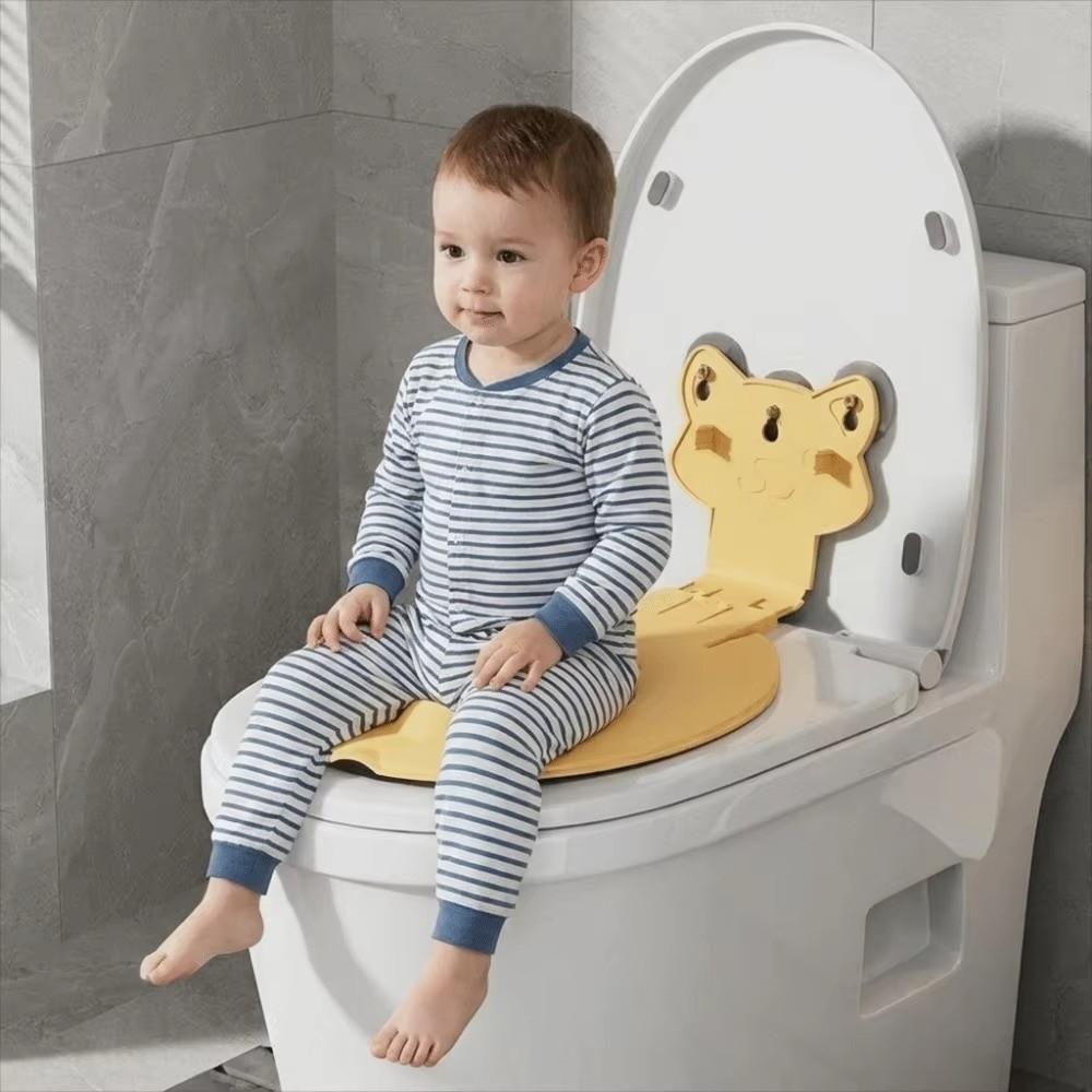 Suction Cup Fixation Toddlers Potty Training Seat Foldable Children Toilet Seat Cover  Travel Use