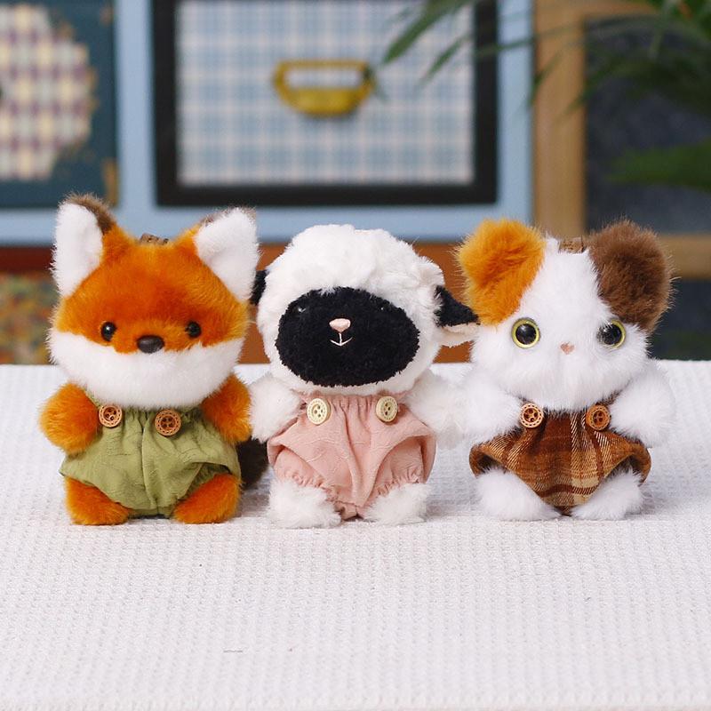 Plush Fox Cat Toy Cute Animal Soft Doll For Kids And Adults