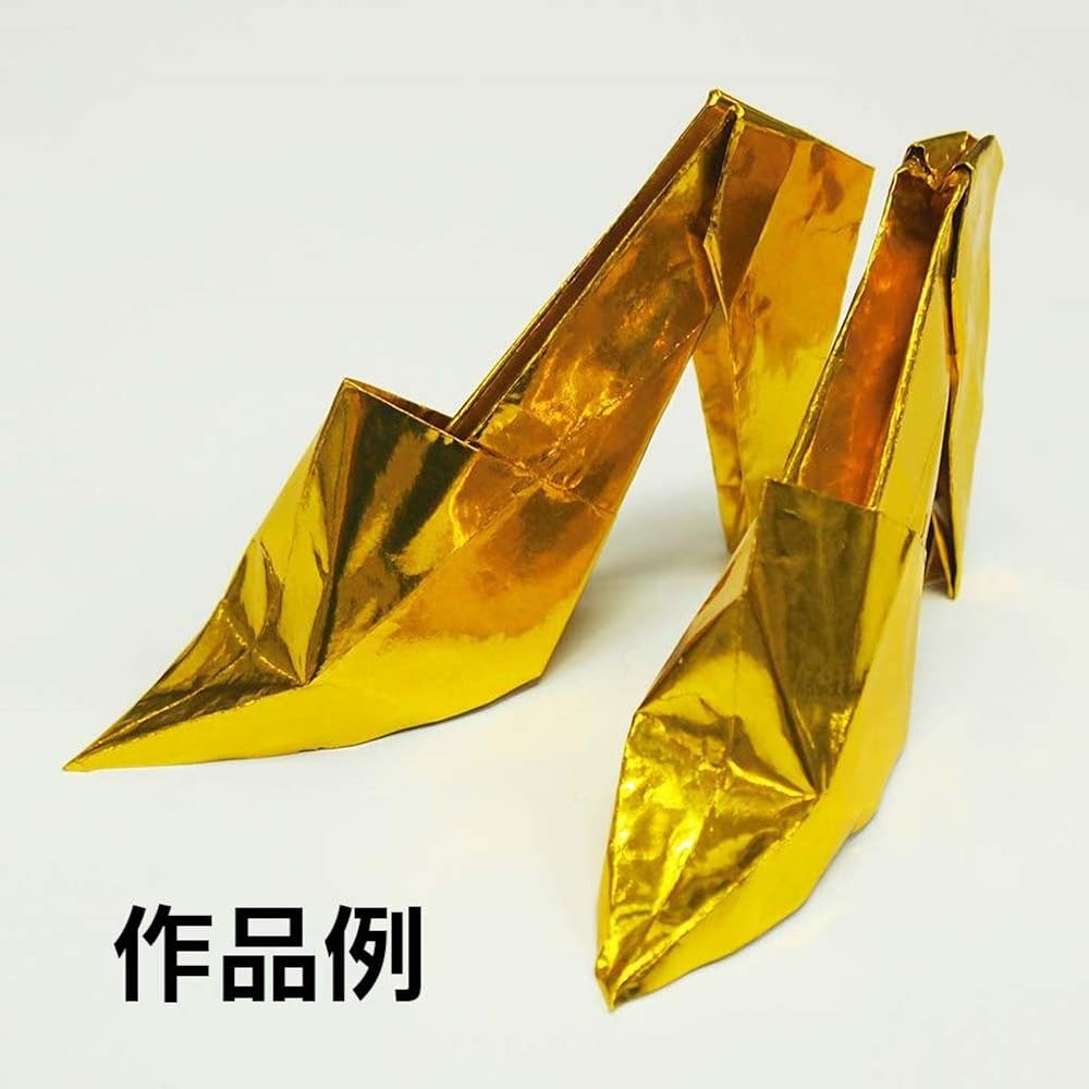 TOYO Origami Single-Sided Paper 15cm Square Gold 100 Sheets 064159