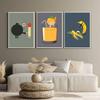 Funny Food Fancy Art Poster Home Living Bed Room Bar Hallway Sticky Wall Art Printing Waterproof Aesthetic Decor