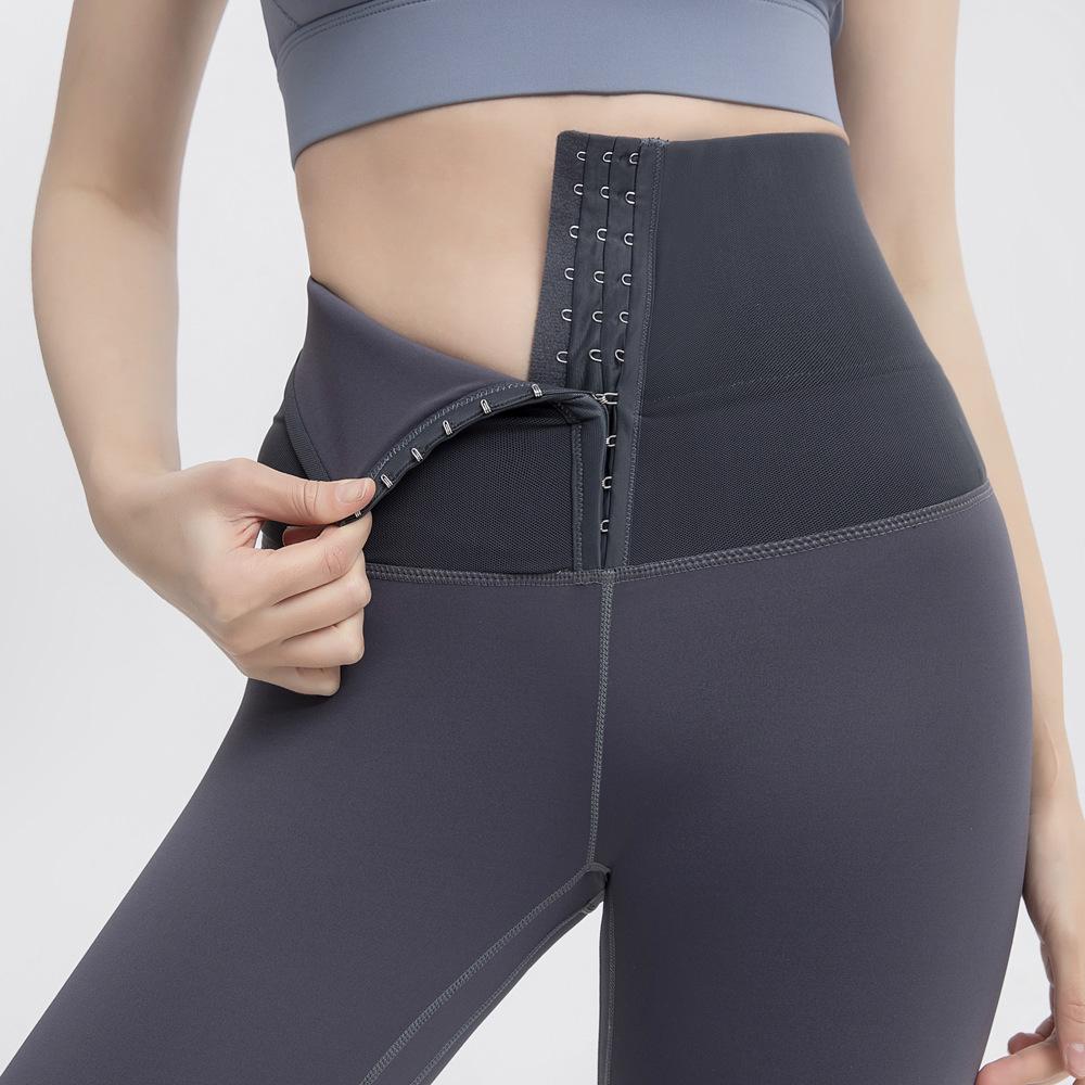 Women's Cross-Border Body Shaping High Waist Butt Lifting Quick-Dry Yoga Pants