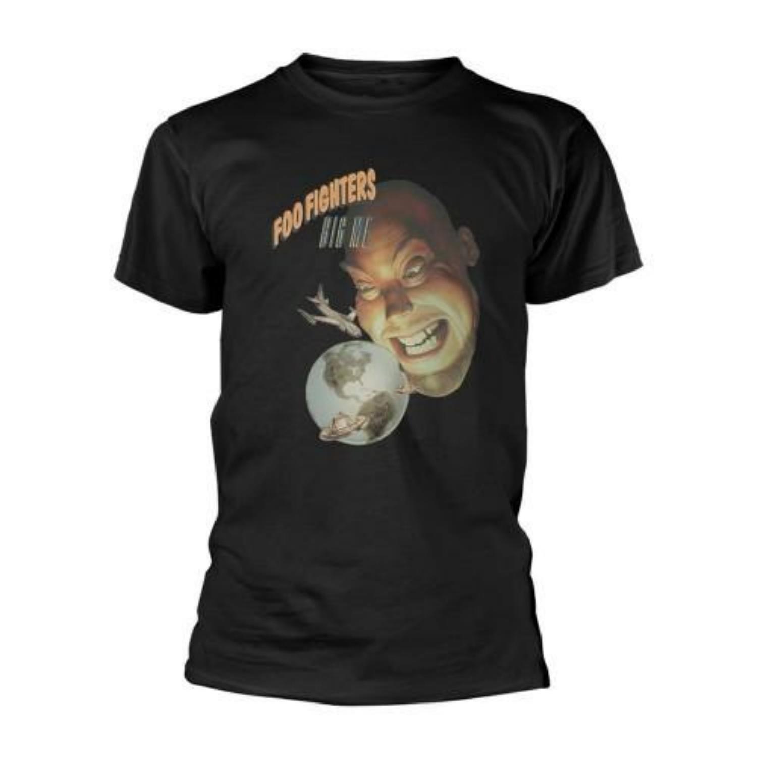 Foo Fighters Unisex Adult Big Me Globe T-Shirt XXXXL
