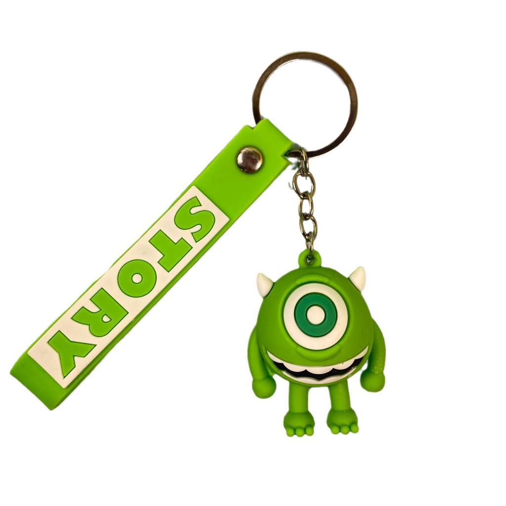 Cute Cartoon Spaceman Keychain Toy Figure Pendant Car Key Ring Chain Creative Small Gift