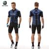 XINTOWN Cycling Jersey Set Short Sleeve Bib Shorts Mens Road Bike Riding Wear