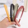 Broken Hair Matte Solid Color Non-slip Hair Band Headband Toothed