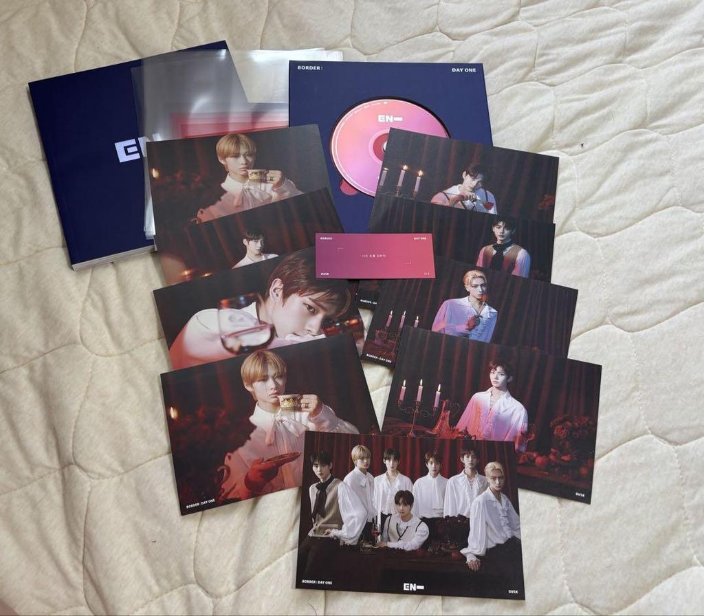 [USED] ENHYPEN CD BORDER:DAY ONE 2 Versions