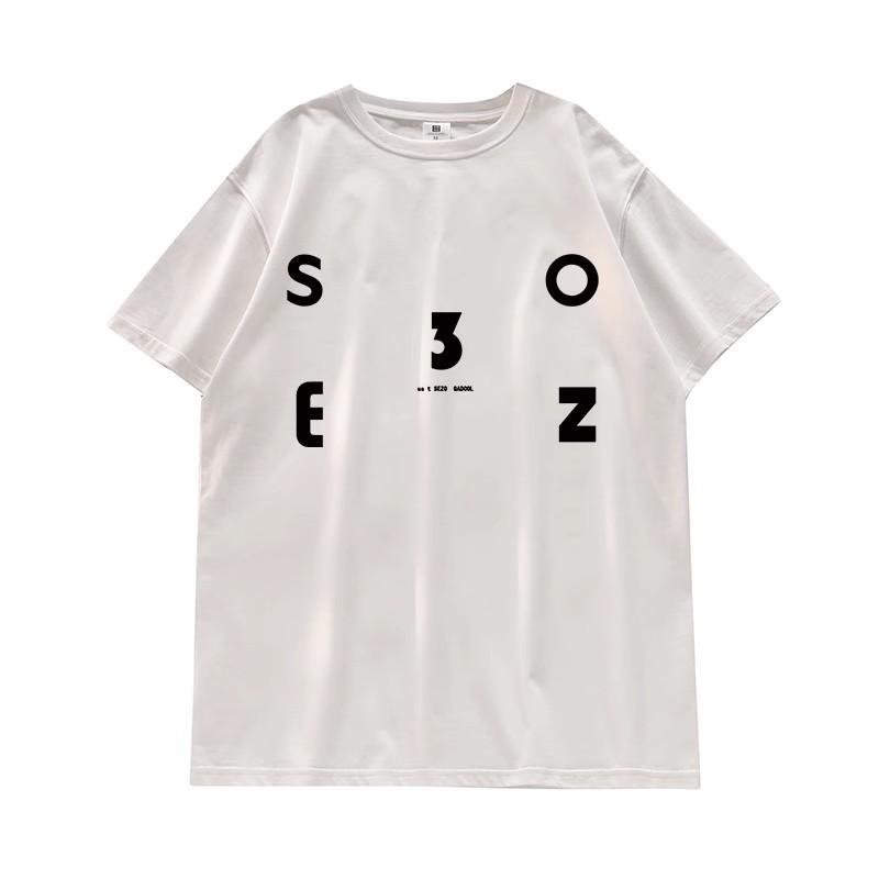 American retro short-sleeved t-shirt women's spring summer new lazy wind half-sleeved cotton t-shirt large size loose top tide