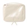 MUJI Collection Case with Selectable A5 W280 X H220 X NDG10A3A Pockets, Wide, Ivory, Approx. D35mm,