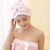European and American Waffle Dry Hair Cap, Absorbent Microfiber Bag Head Towel, Bath Dry Hair Towel, Shower Cap