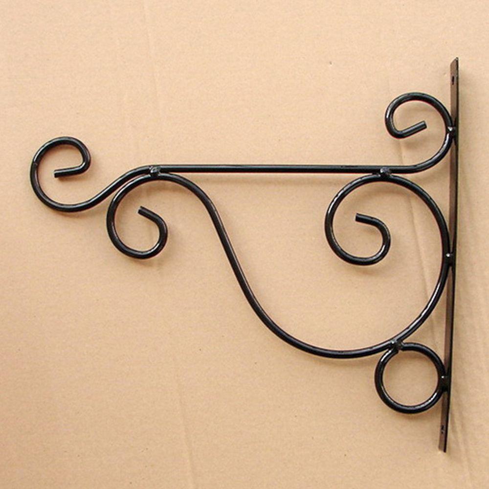 Buy Plant Copper Stand Hook Pot Bracket Iron Hanging Garden Wall Light