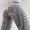 Einfarbig Push-Up-Leggings Frauen Fitness Kleidung Blase Yoga Hosen Frau Hohe Taille Workout Dünne Leggings