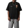 Carhartt WIP Logo Printed Loose Fit Crew Neck T-Shirt Men tops Black I034395-89-XX