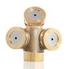 Ugello a Spruzzo Nebulizzante in Ottone Dorato per Irrigazione Efficace con Aspersori da Giardino