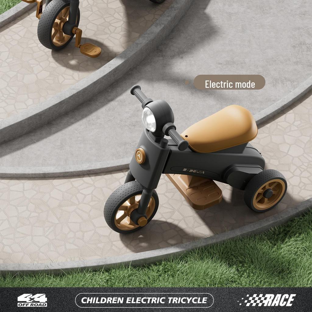 2025 Electric Balance Bike for Toddlers: 1-3 Years, Three-Wheeled, Entry-Level Scooter