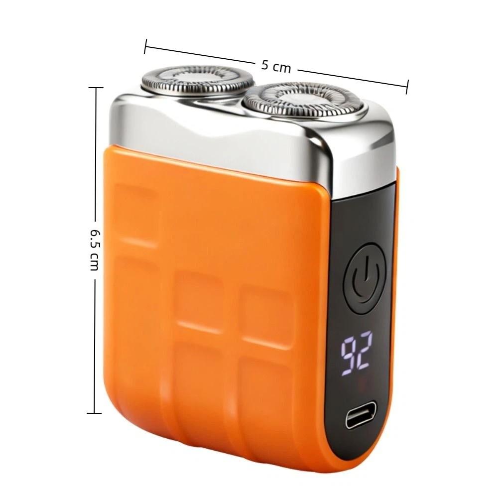 USB Rechargeable Beard Trimmer Dry and Wet Use Facial Trimmer New Mini Electric Shaver  Men Shaving