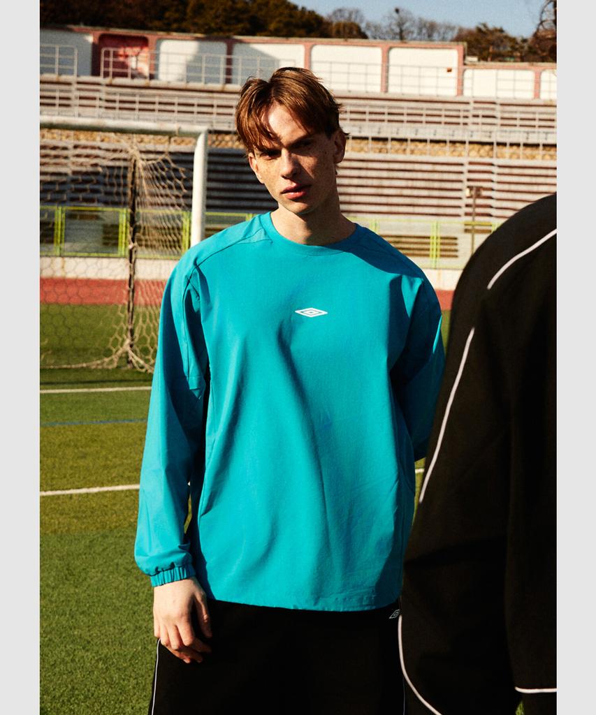 UMBRO All-Round Stretch Long Sleeve Piste Sky Blue Ur121Swt22 (B Type)