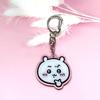 Chiikawa Decorative Acrylic Keychain: Cartoon Pendant for Bags and Car Keys