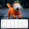 Waterproof Four-Legged Raincoat for Small Dogs - Full Coverage Pet Rainy Day Wear for Bichon, Teddy, and More.