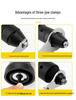 Electric Rivet Gun Adapter with Nut Gun and Riveting Mandrel for Drills