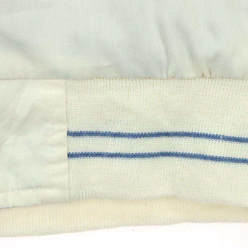 EXPEDITIONS 90s Old Long Sleeve Reversible White Zip Blouson M Light Blue Men's Used