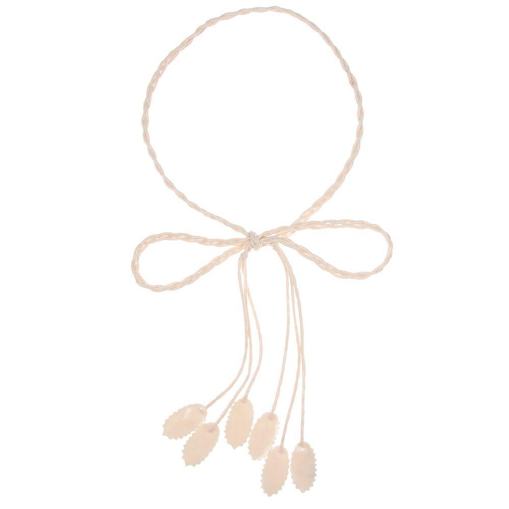 Mode Anmutig Verstellbar Kunstleder Dünner Gürtel Geflochtenes Blatt Geflochtene Gürtel Kleiderriemen