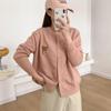Women's Autumn 2026 Little Bear Knit Cardigan - Soft, Loose, and Versatile Lazy Style Sweater