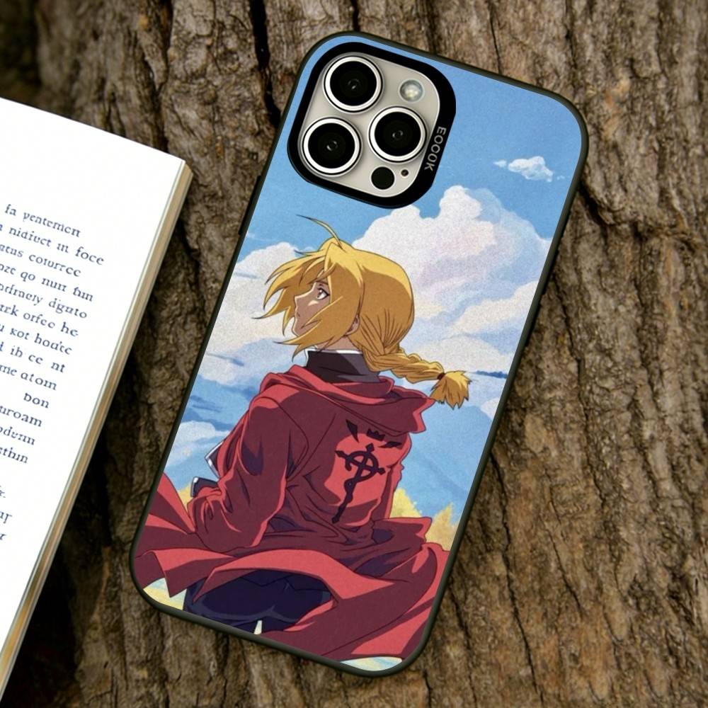 

Fullmetal Alchemist Phone Case For iPhone 17,16,15,14,13,12,11 Plus,Pro Max,XS,Colored Silver Plated Inside Cover iPhone13Pro