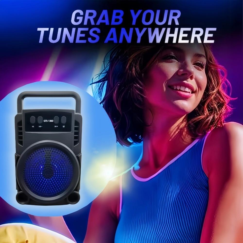 Long Battery Life Wireless Speaker High-Quality Sound Subwoofer Sound Box  Home Karaoke
