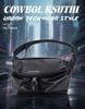 Unisex Large Capacity Oxford Cloth Crossbody Travel and Commuter Bag