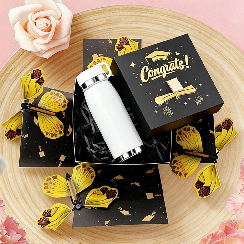 DIY Surprise Flying Butterfly Box Jumping Surprise Gift Box  Gift