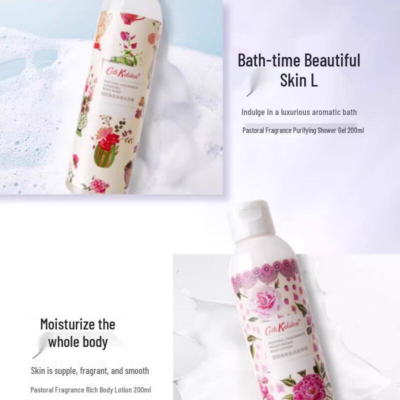 Cath Kidston Pastoral Scented Body Lotion Gift Set