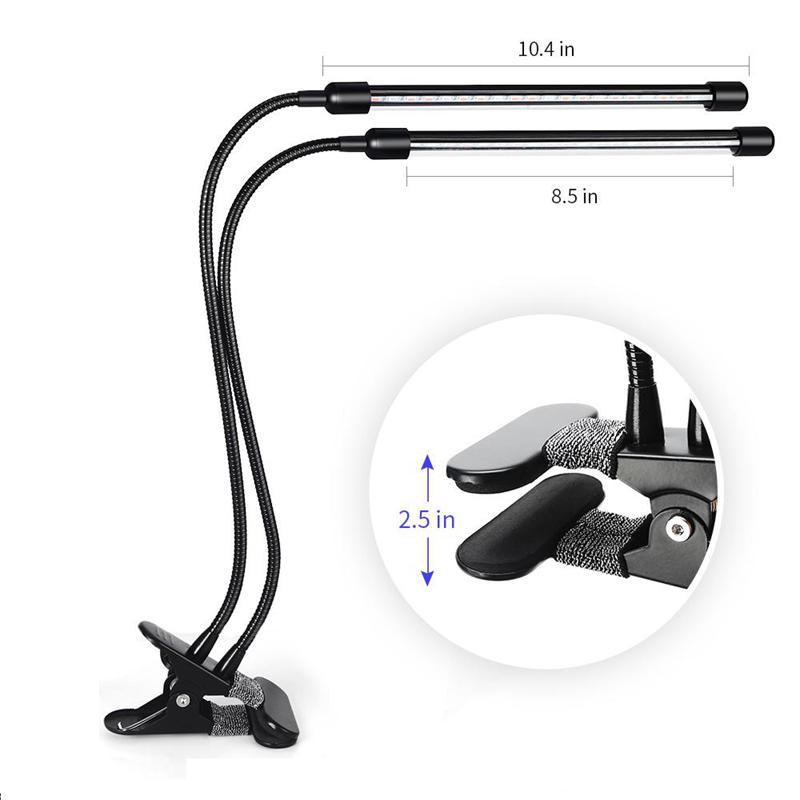 USB LED Işık Spektrumunu Büyütün Kapalı Bitki Lambası Sebze Bitki Işığı