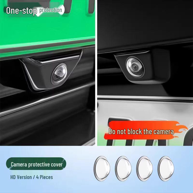 Universal HD 360° Car Camera Lens Cover - Fits All Models