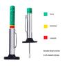 25mm Tyre Tread Depth Gauge Meter Auto Tire Wear Detection Measuring Tool Color Coded Car Tire Depth Gauge Tester Depth Tool