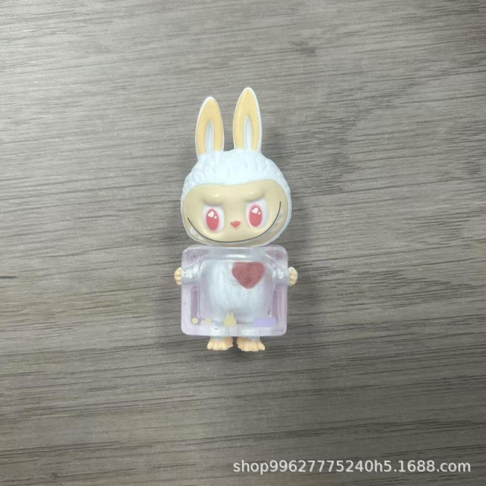Jewelry Bracelet Changed To Baby Love Flocking Cloth Changed To Baby Doll Vinyl Pendant Cute Grain Handmade DIY Accessories