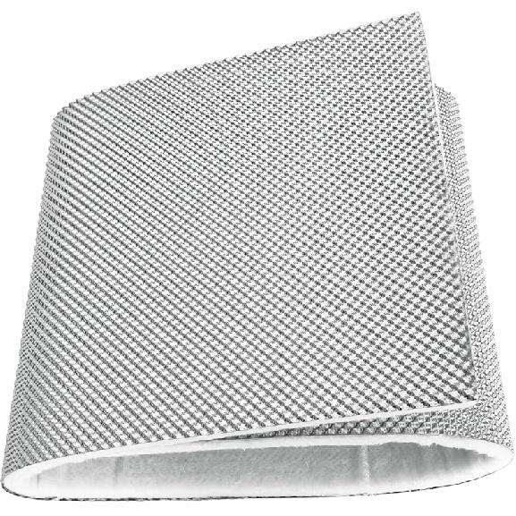 Exhaust Wrap Heat Shield Automotive Aluminum Material Muffler Wrap Ulation Armor, 12" X 24"